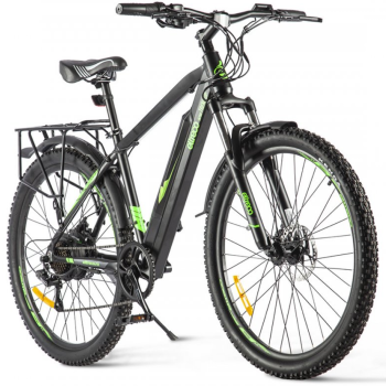 Электровелосипед Eltreco Ultra Trend UP! черно-зеленый