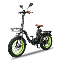 Электровелосипед Minako F11 салатовый