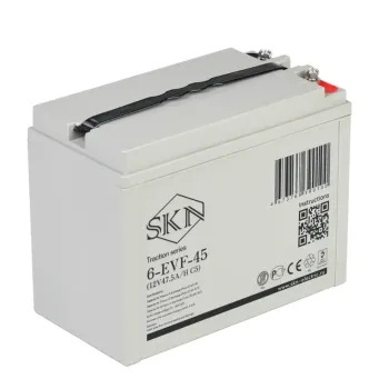 Тяговый аккумулятор Rutrike SKN 6-EVF-45 (12V47.5A/H C5)